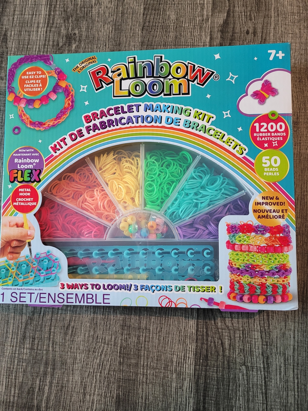 Rainbow Loom Kids Bracelet Making Kit - Multicolor New In Box